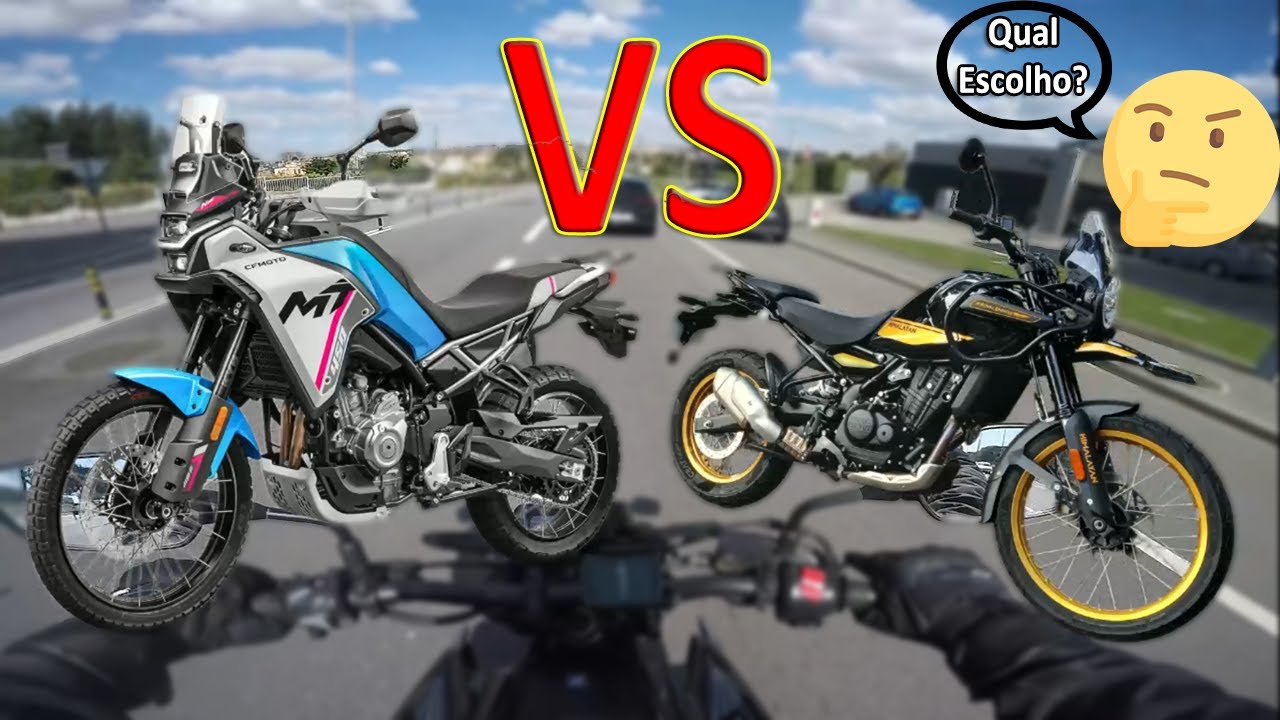 Royal Enfield Himalayan 450 VS CF Moto 450 MT