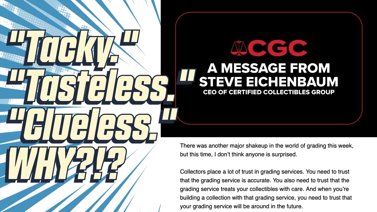 Breaking Comics News: CBCS Closing, CGC Statement Backlash, Torpedo Stops New Comics