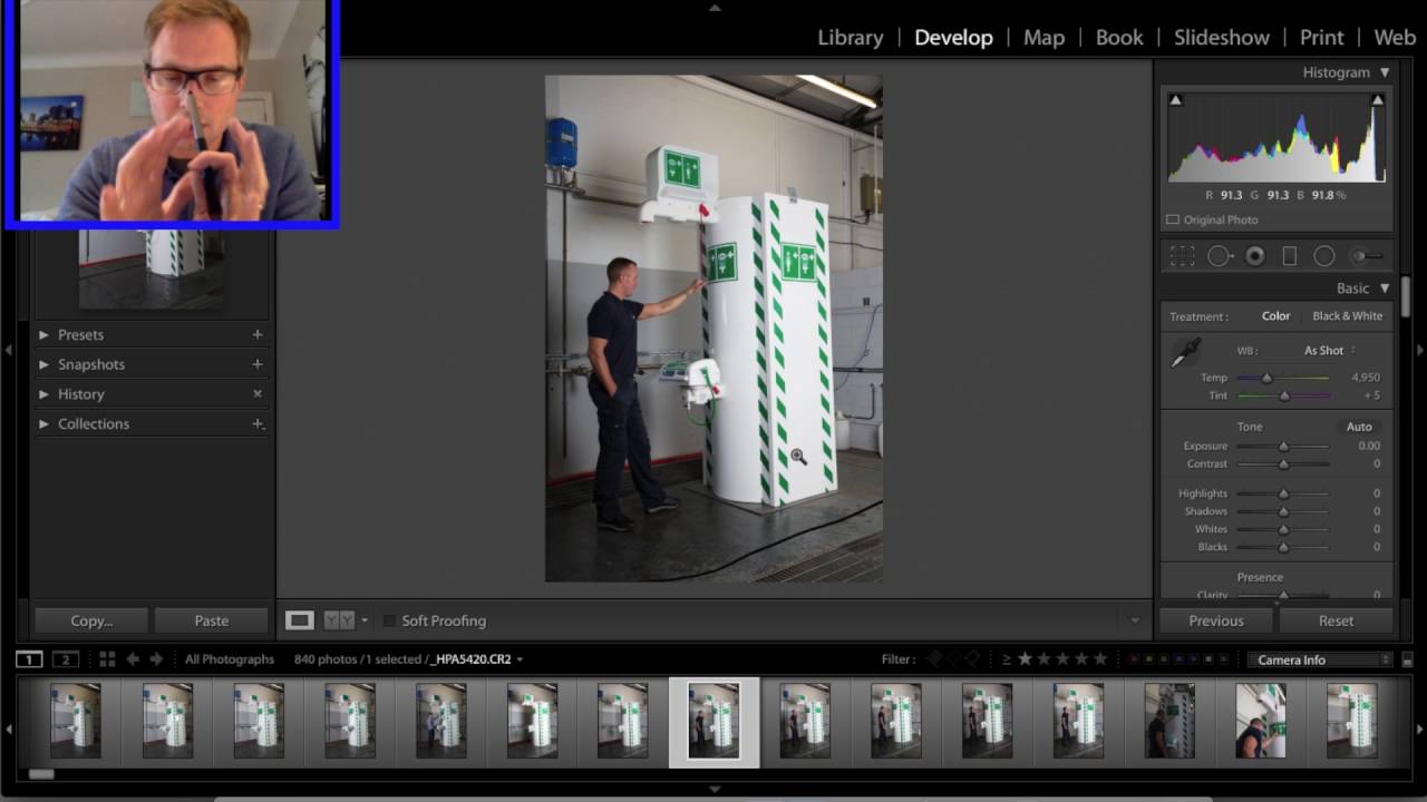 Industrial photography - Behind the scenes