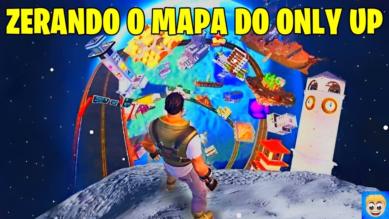 MAPA DO ONLY UP NO FORTNITE!