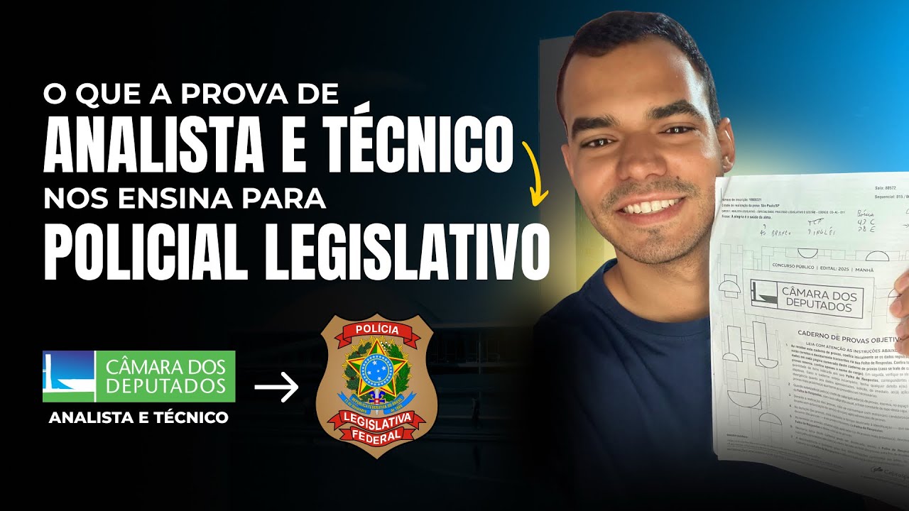 O que a prova da Câmara para Analista e Técnico nos ensina para a PLF?