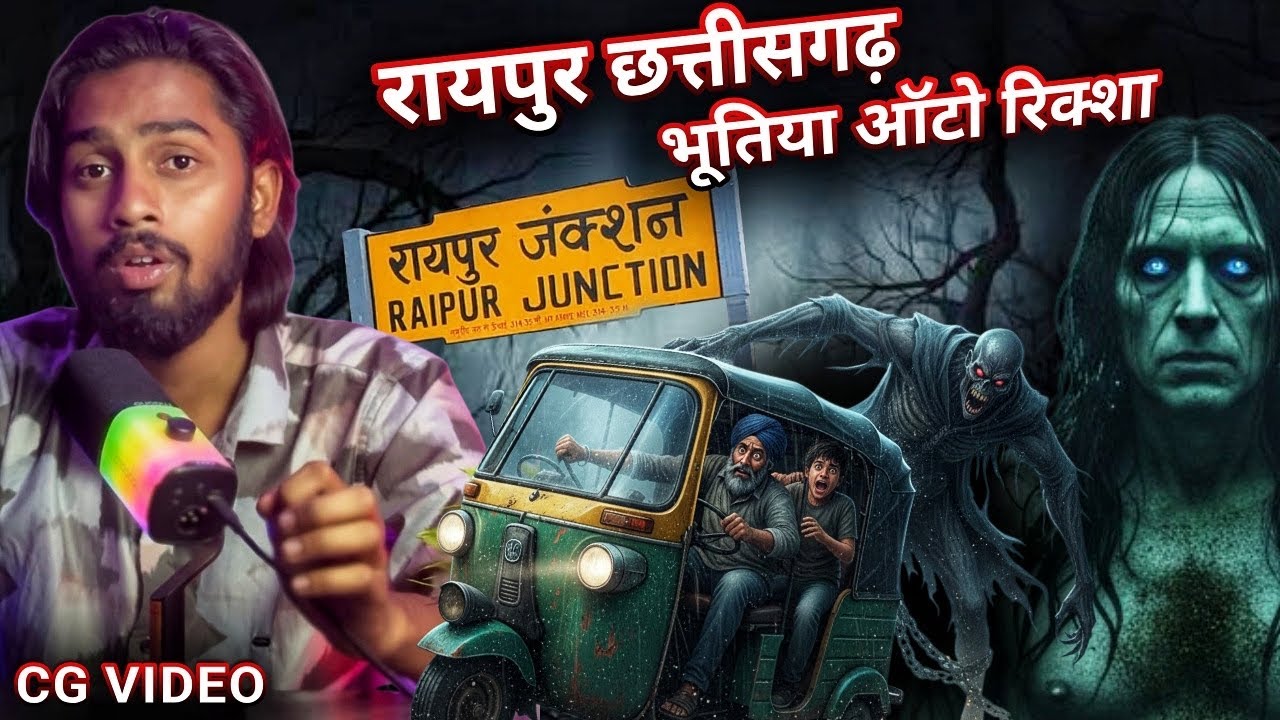 Story of a haunted auto rickshaw || Raipur, Chhattisgarh || Real Horror Story || CG Point