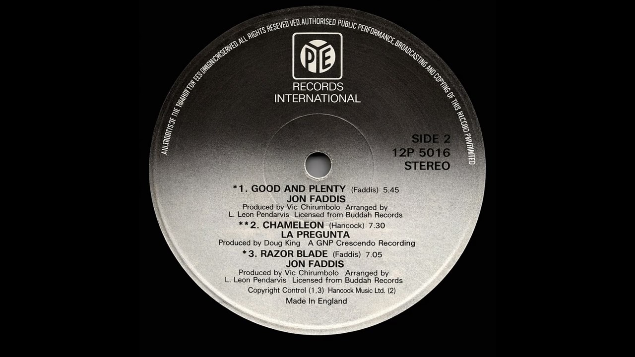 La Pregunta - Chameleon (12'' remastered) 1979