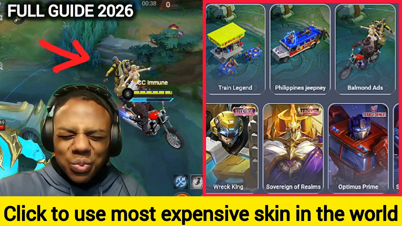 Лучший скин-инжектор | разблокировать редкие скины 2026 | Mobile Legends