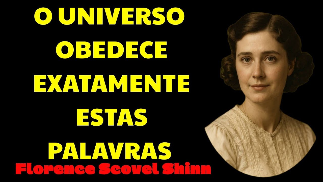 O Universo Obedece a Estas 3 Palavras EXATAS | Florence Scovel Shinn!