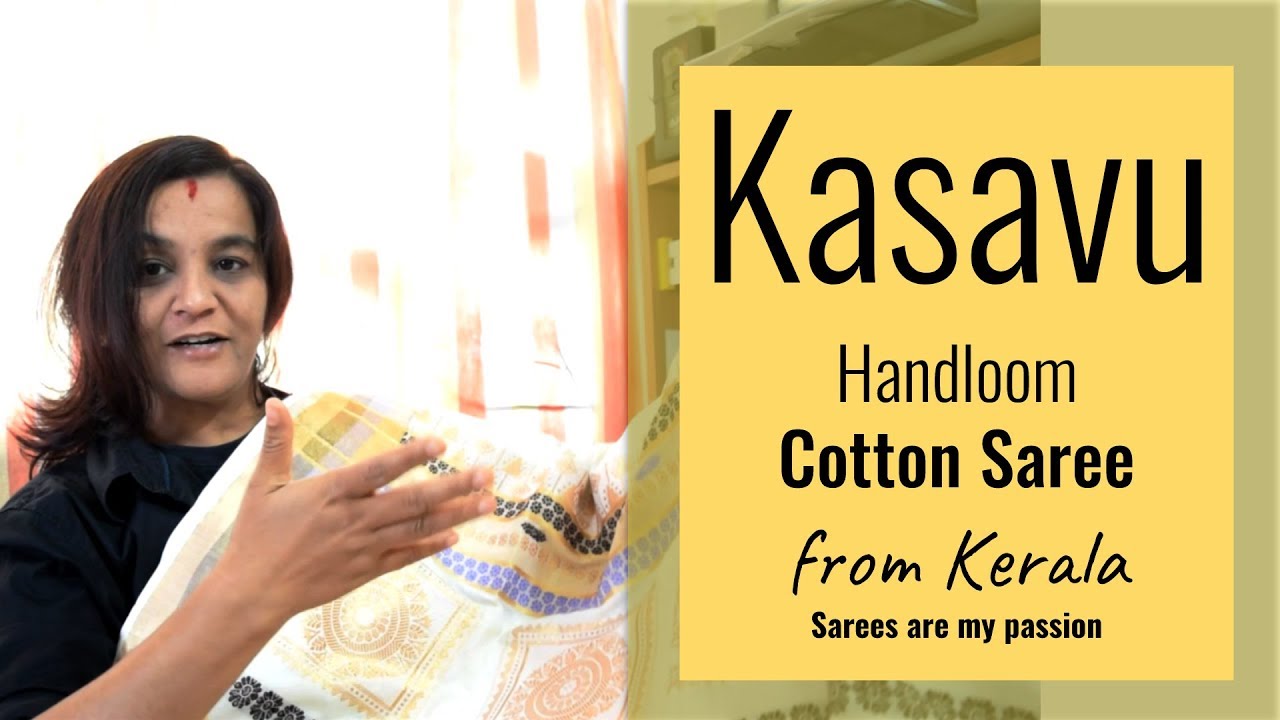 32 Kerala Kasavu Saree || Sarees are my passion