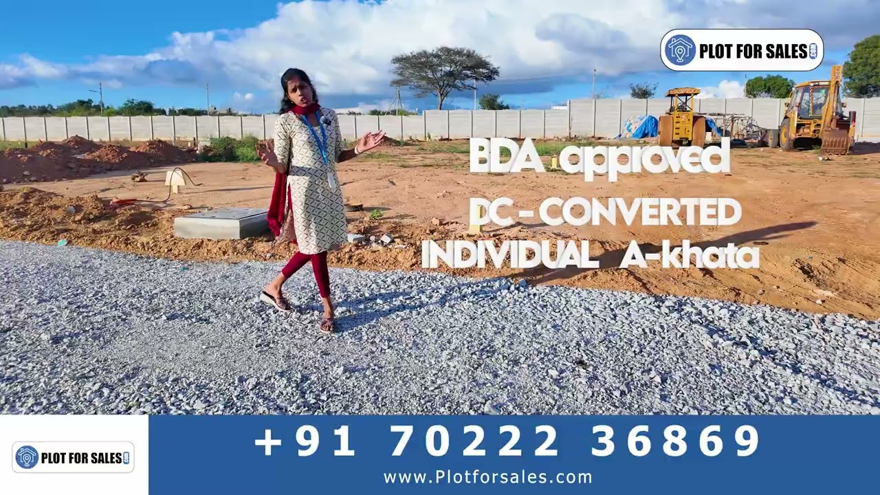 BDA APPROVED PLOTS, READY FOR REGISTRATION | Near Hennur | Premium Residential Layout