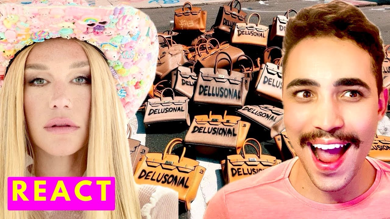 REACT KESHA - DELUSIONAL REACTION | REAÇÃO | REAGINDO