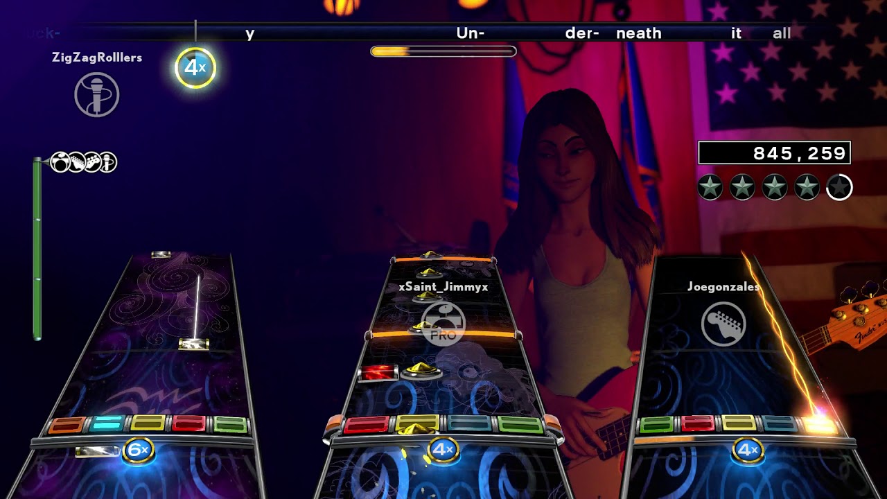 Rock Band 4 - Underneath it All - No Doubt - Full Band [HD]