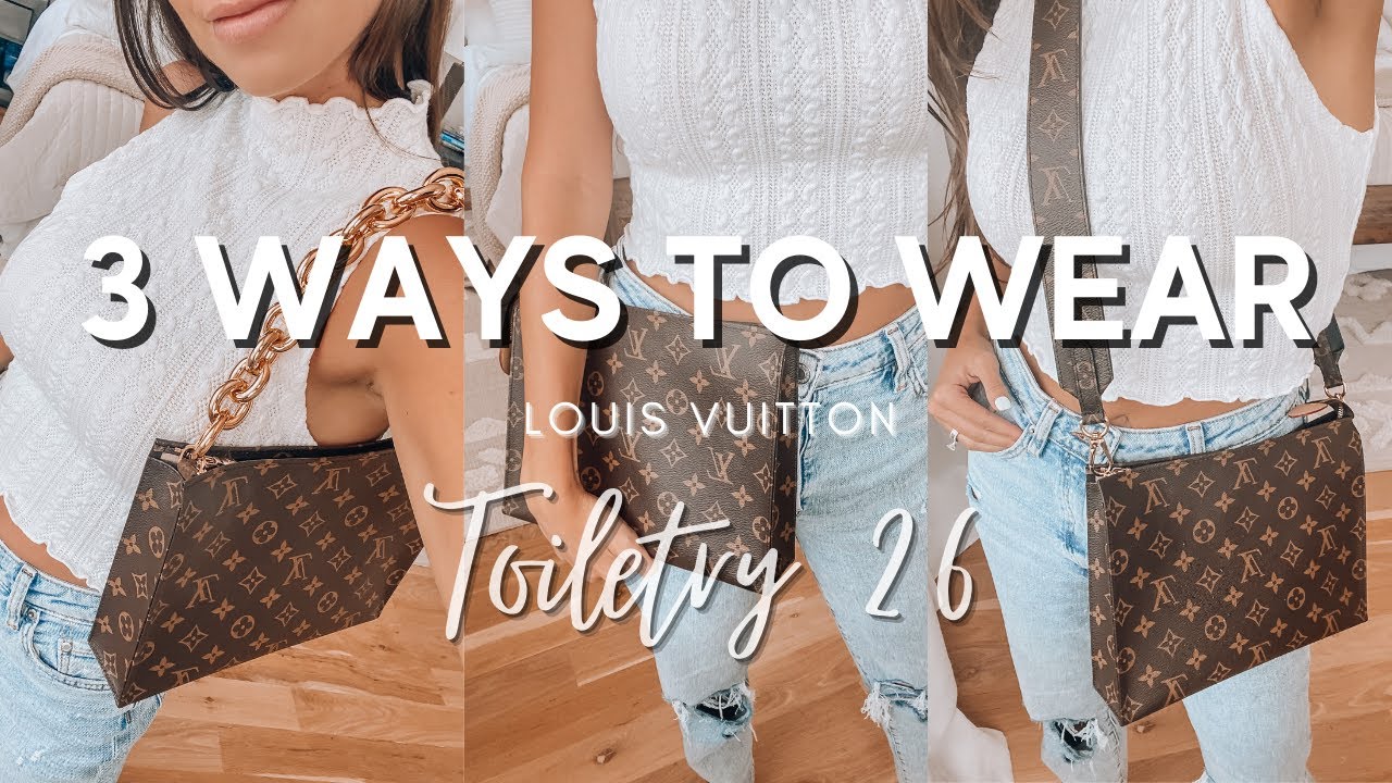 HOW TO GET THE MOST WEAR OUT OF THE TOILETRY 26 | LOUIS VUITTON - MOD SHOTS