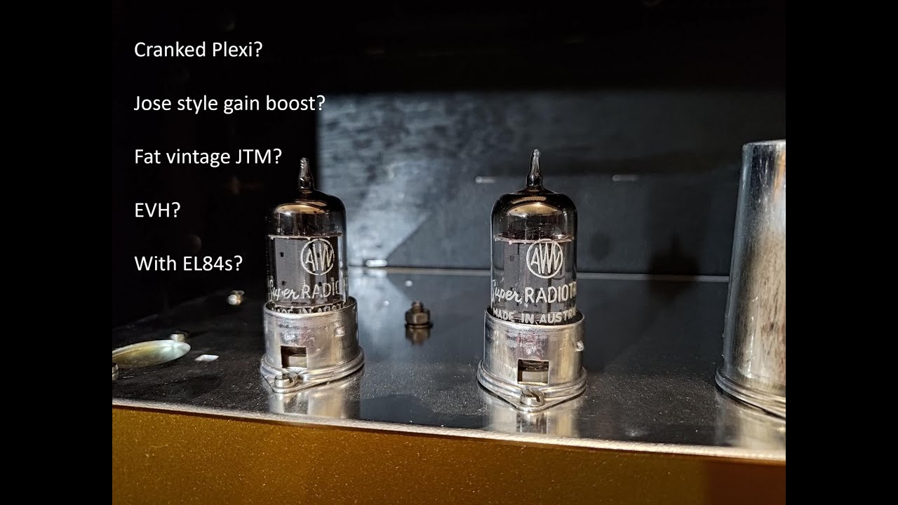 18 Watt Marshall that can do it all? (Cranked 18 watt plexi into Boss TAE core)