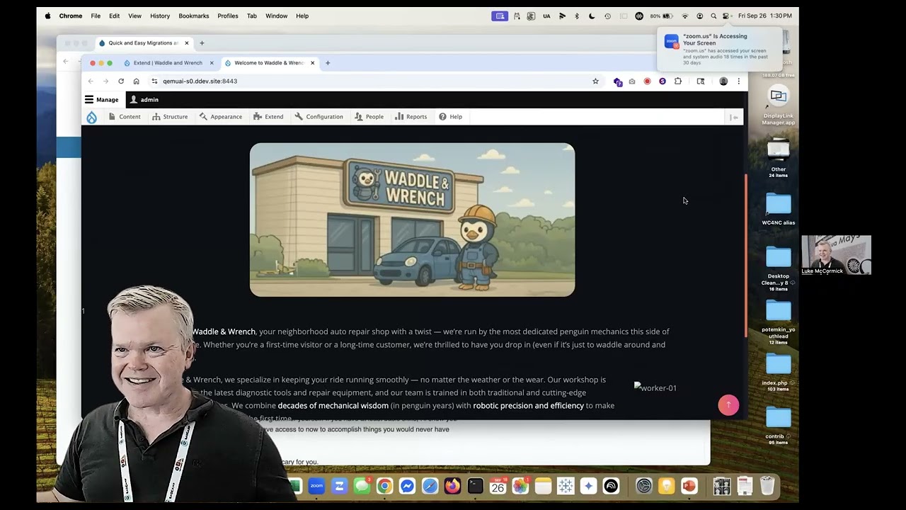 BADCamp 2025 - Quick and Easy Migrations and Upgrades Using AI - Luke McCormick