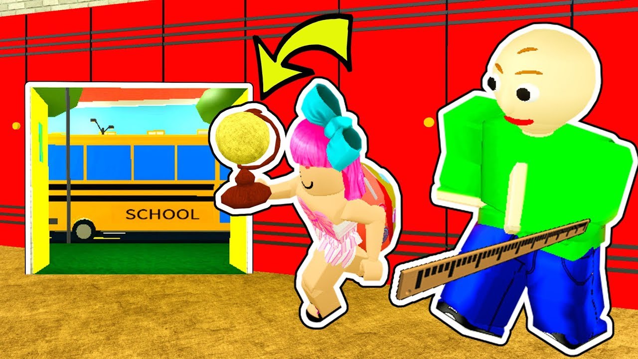 Roblox: ОГРАБЛЕНИЕ ШКОЛЫ БАЛДИ!!!