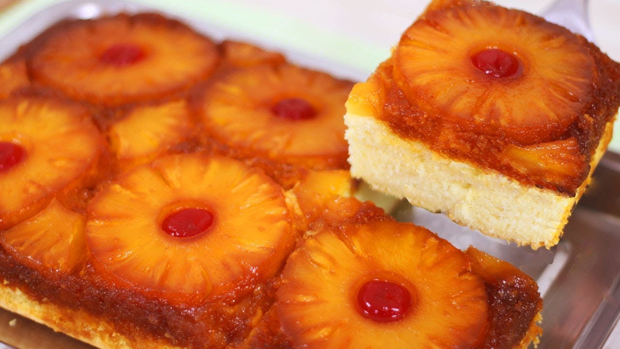 AQUELE BOLO FOFINHO E CARAMELADO IRRESISTÍVEL I BOLO INVERTIDO DE ABACAXI I BOLOS CASEIROS
