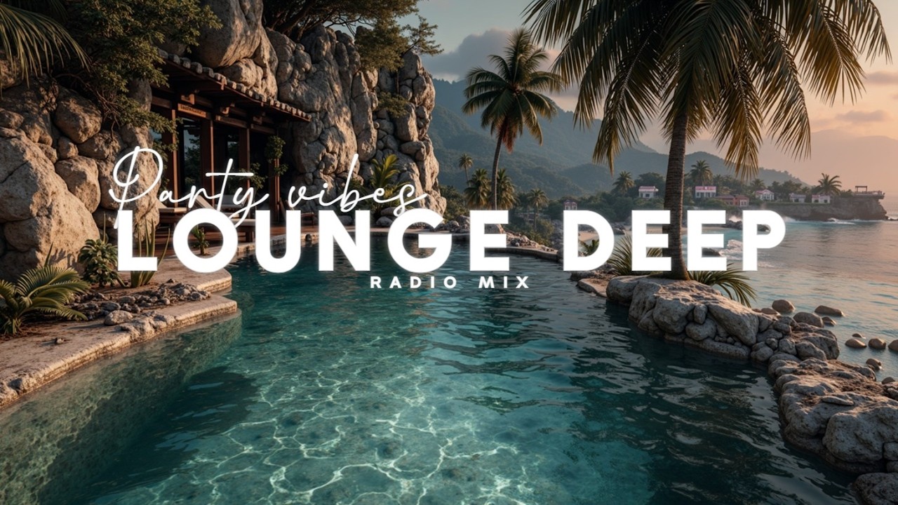 Deep House Party Vibes~ Tropical Poolside Chill Deep House Radio Mix