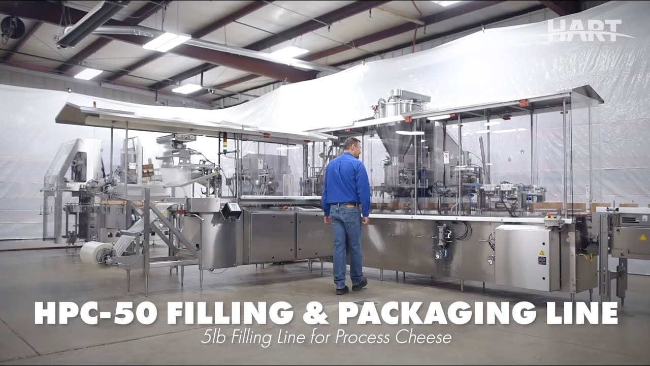 HPC-50 5lb Filling Line - Full Length | Filling Equipment | HART Design & Manufacturing