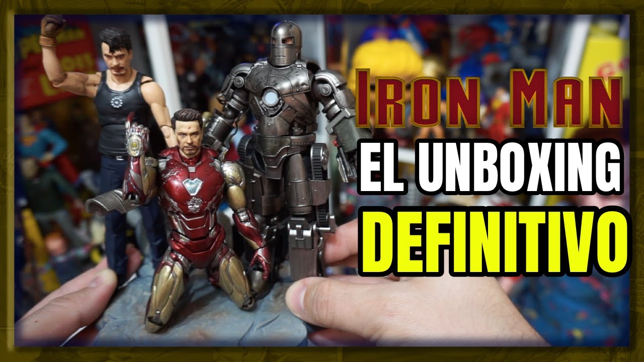 IRON MAN: UNBOXING DEFINITIVO | Origen - Primera armadura - Endgame