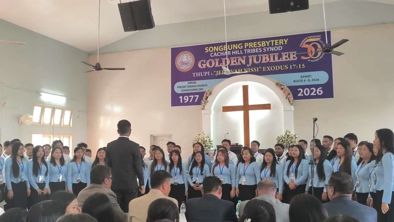 Songpijang pyf choir #goldenjubilee #choir #competition 