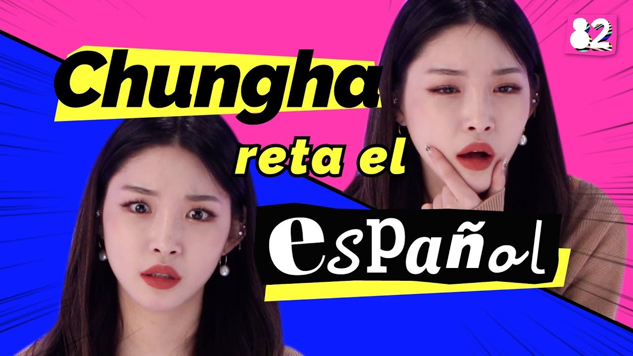 CHUNG HA retando el español | Guess the Spanish Words