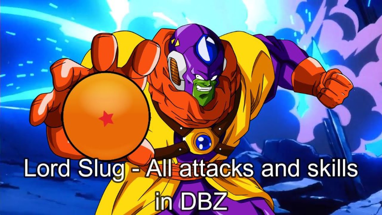 Lord Slug - All Attacks and skills in Dragon Ball Z