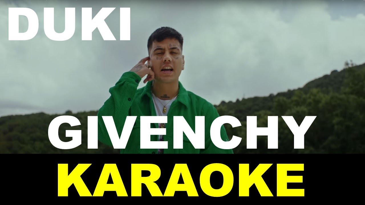 Duki - Givenchy - Karaoke