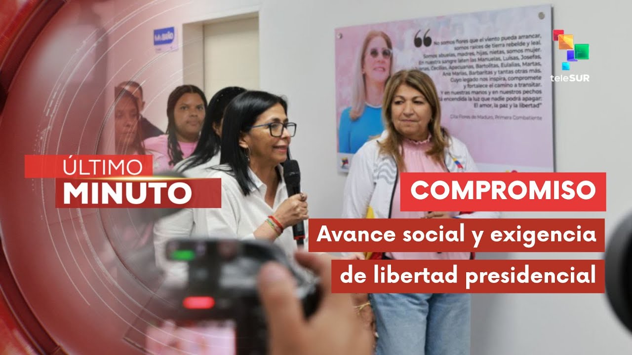 Venezuela inaugura centro para mujeres y exige libertad del Pdte. Maduro