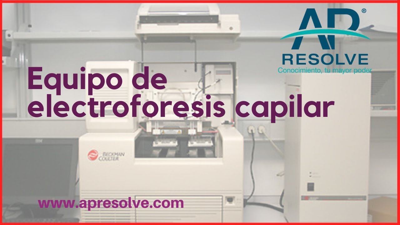 Equipo de Electroforesis Capilar | Alma Revilla Vázquez UNAM