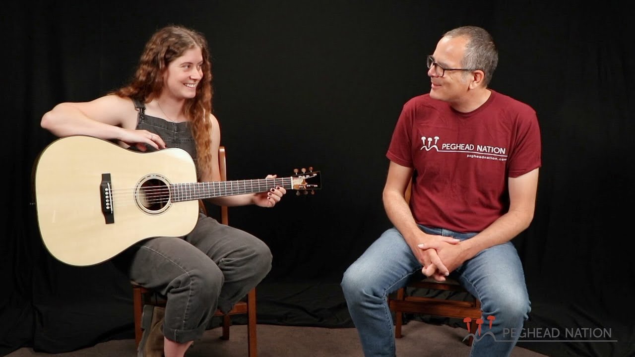 Thompson Guitars’ Olivia Elia and her Custom Dreadnought | Peghead Nation