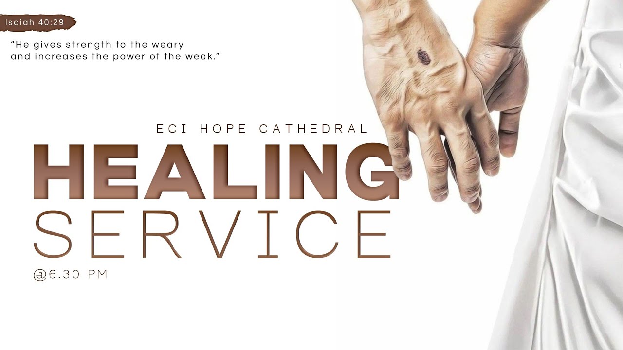 🔴LIVE | Healing Service | சுகமளிக்கும் ஆராதனை | 13-Feb-2026 | ECI Hope Cathedral Villivakkam