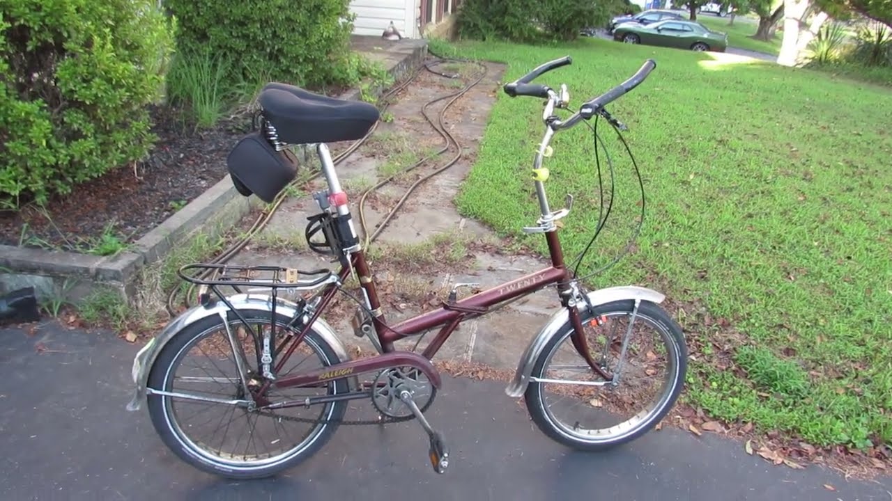 I've now ridden my 1970 Raleigh Twenty more than 1000 miles