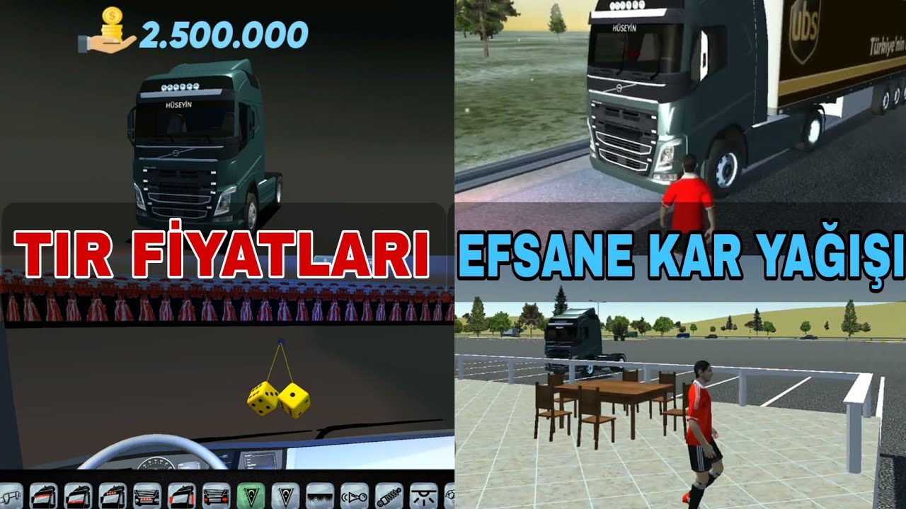 CARGO SİMULATOR 2021 TÜRKİYE YENİ GÜNCELLEME GELDİ // DİNLENME TESİSLERİ TÜNELLER LASTİK PATLAMASI