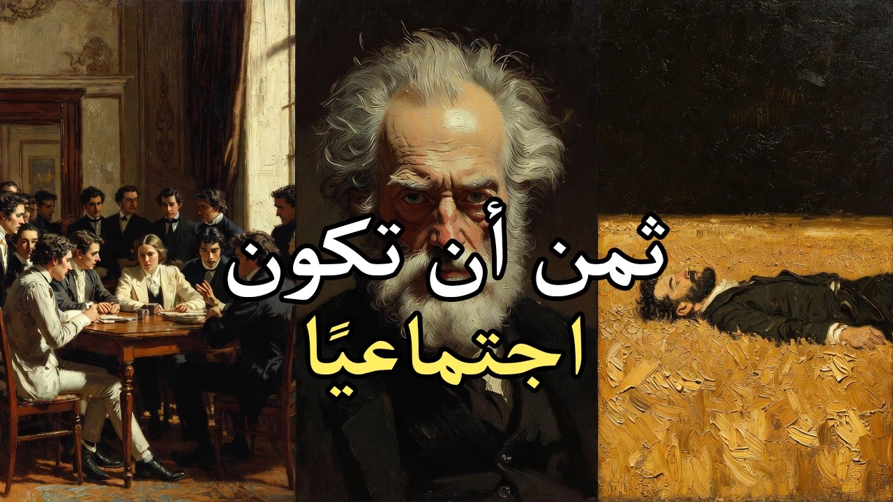 كيف يدمّر الاختلاط الاجتماعي عقلك ببطء | شوبنهاور