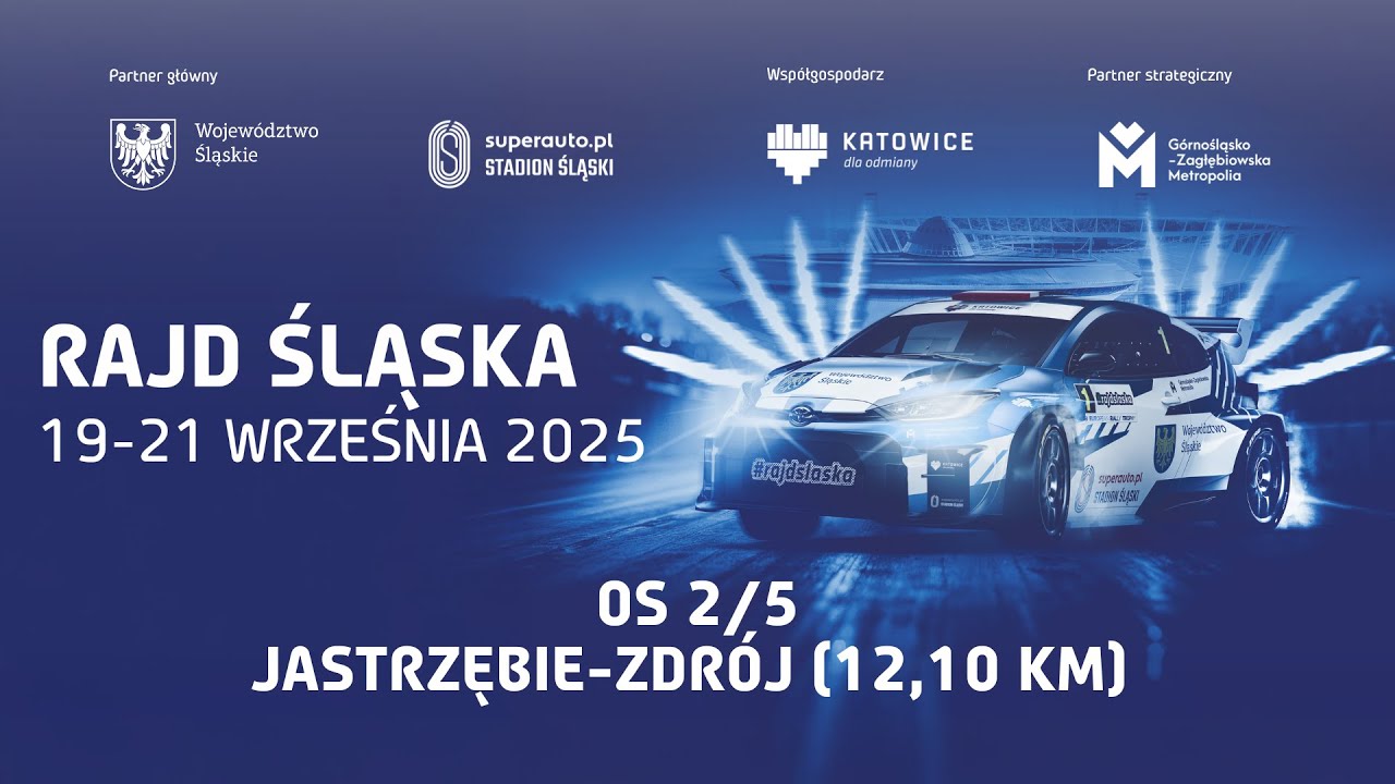 Official Rally Silesia 2025 onboard - SS 2/5 Jastrzębie - Zdrój