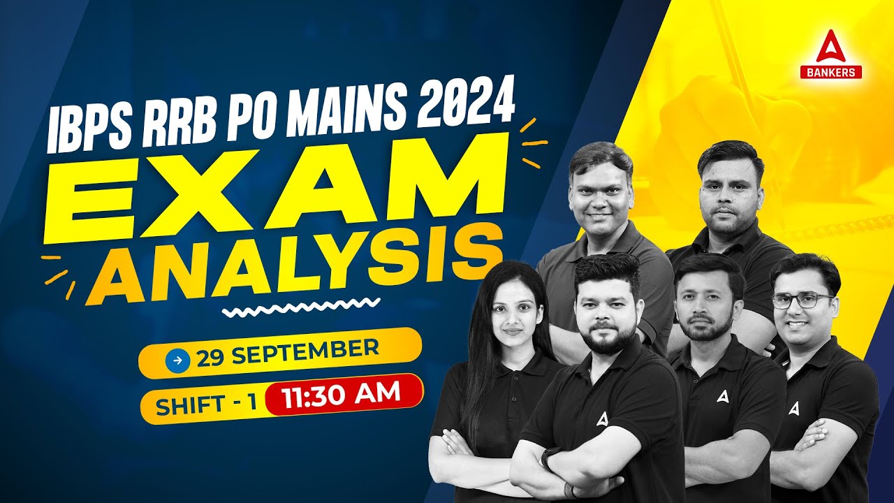 IBPS RRB PO Mains Analysis 2024 | RRB PO Mains Shift 1 Analysis | Asked Questions & Expected Cut Off