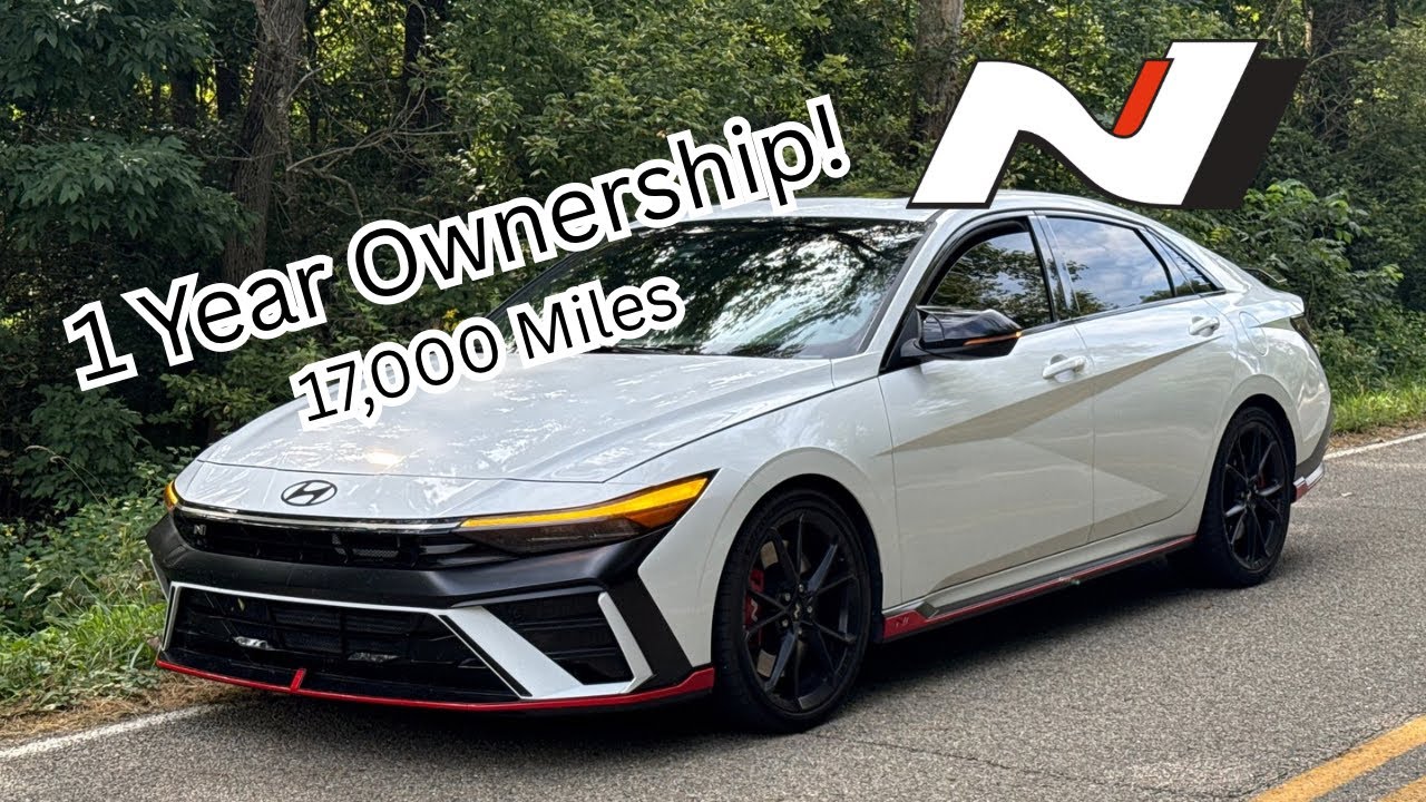 Год эксплуатации Elantra N и 17 000 миль пробега! (Отзыв владельца Elantra N)