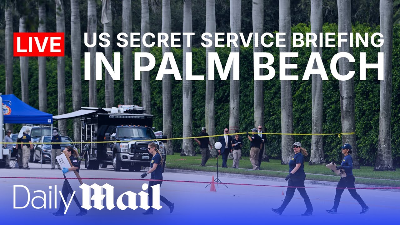 LIVE | U.S. secret service briefing in Palm Beach