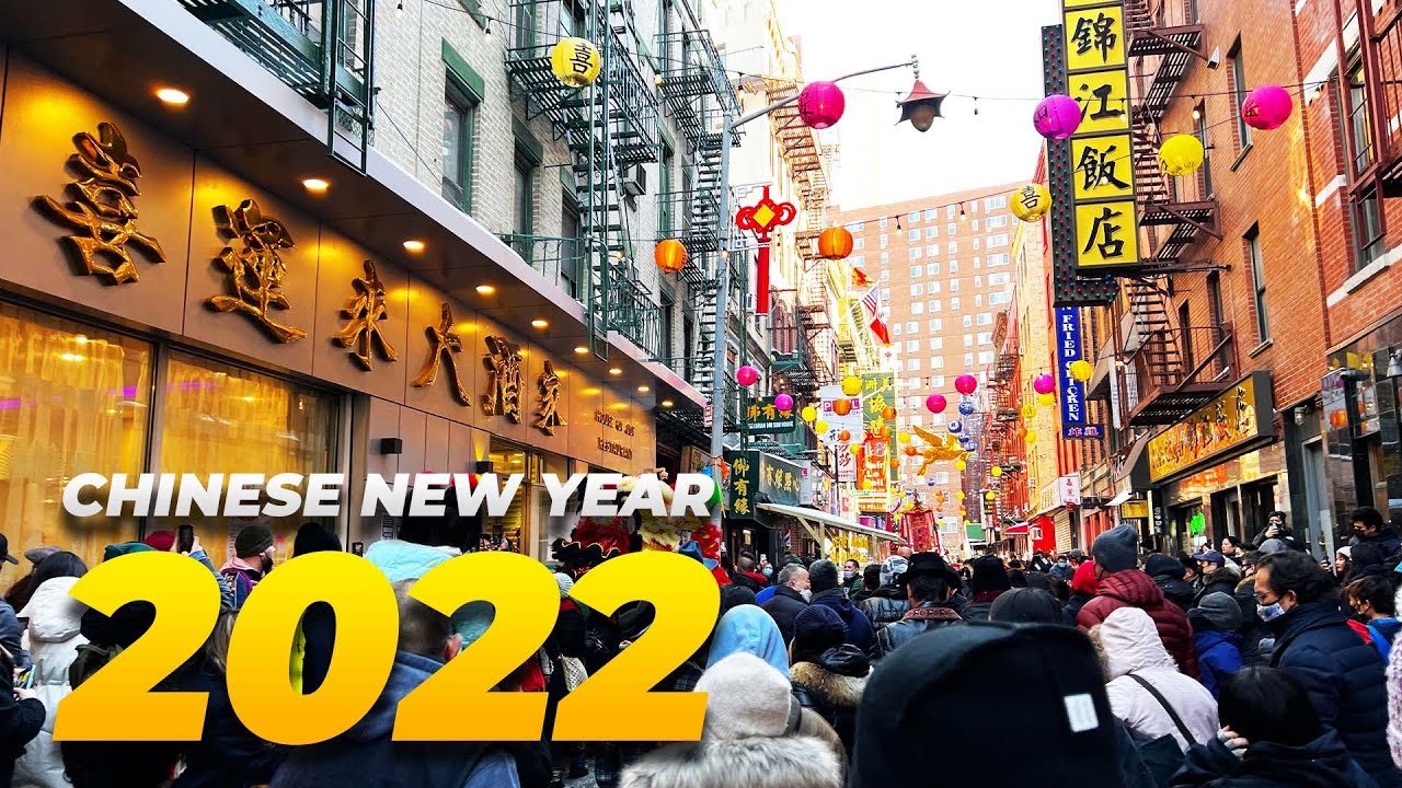 NYC LIVE Chinese New Year in Chinatown (February 1, 2022)