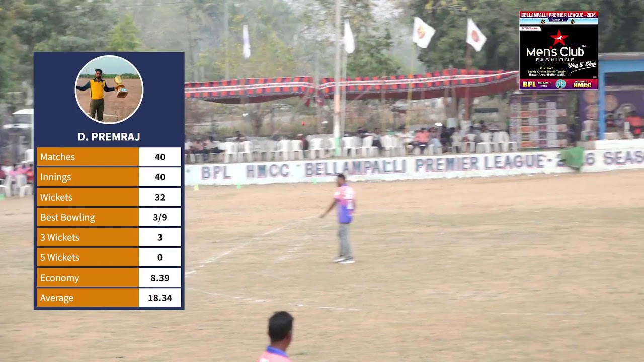 BPL- HMCC Live Stream
