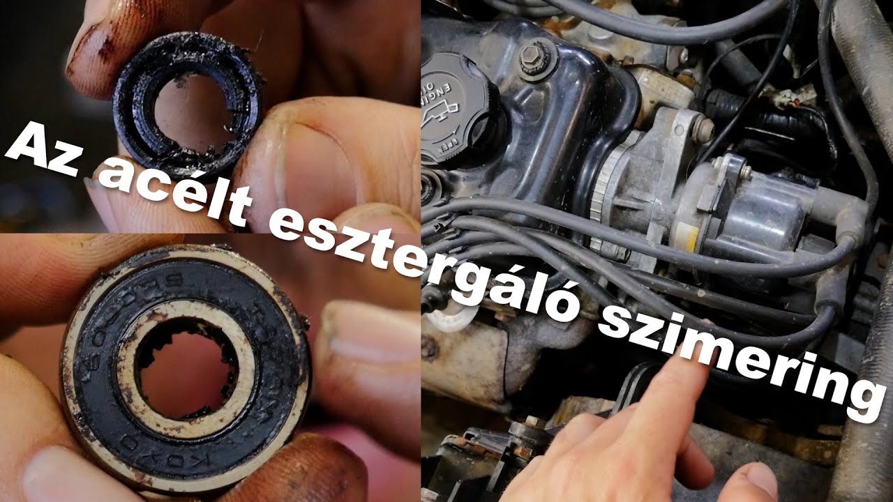 Suzuki Swift gyujtáselosztó felújítás olaj szivárgás miatt