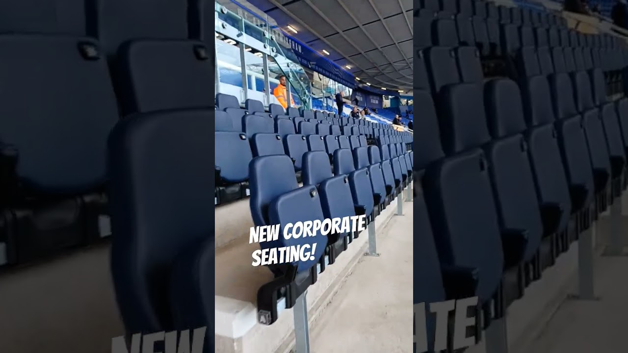 Corporate seating area at  St Andrews, Knighthead Park, v Hull City KRO SOTV KTF BCFC RULE OK!