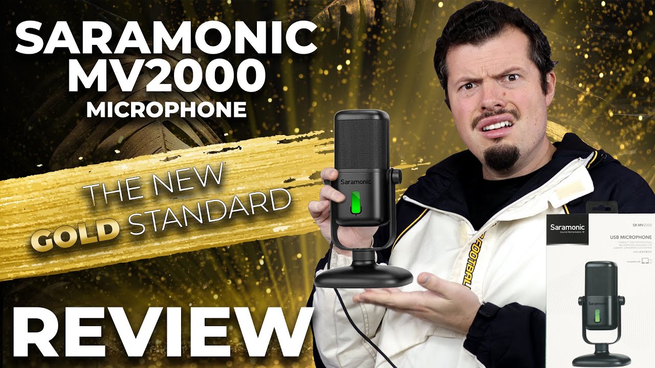 Saramonic MV-2000 Review - The new GOLD STANDARD in USB Microphones!!