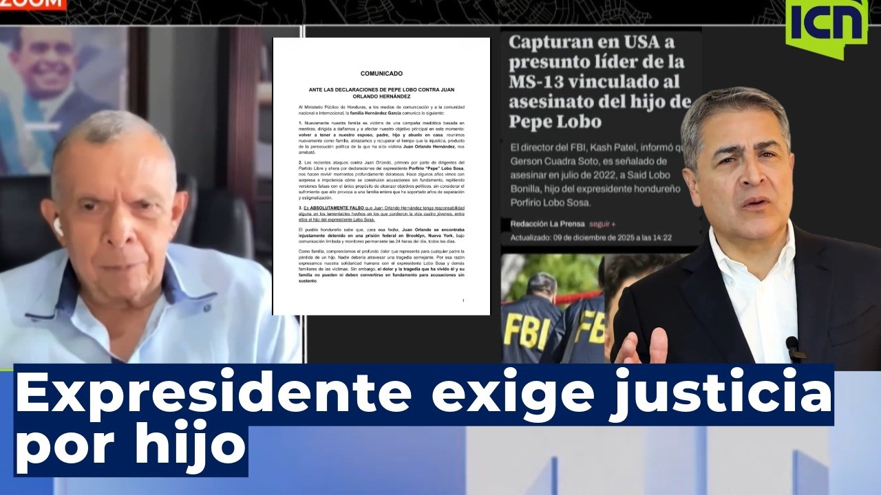 Familia Hernández responde a Lobo: 