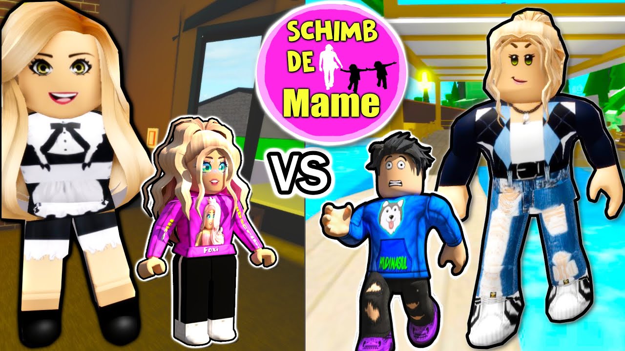 SCHIMB DE MAME cu FAMILIA HUDINASULUI (ROBLOX BROOKHAVEN RP)