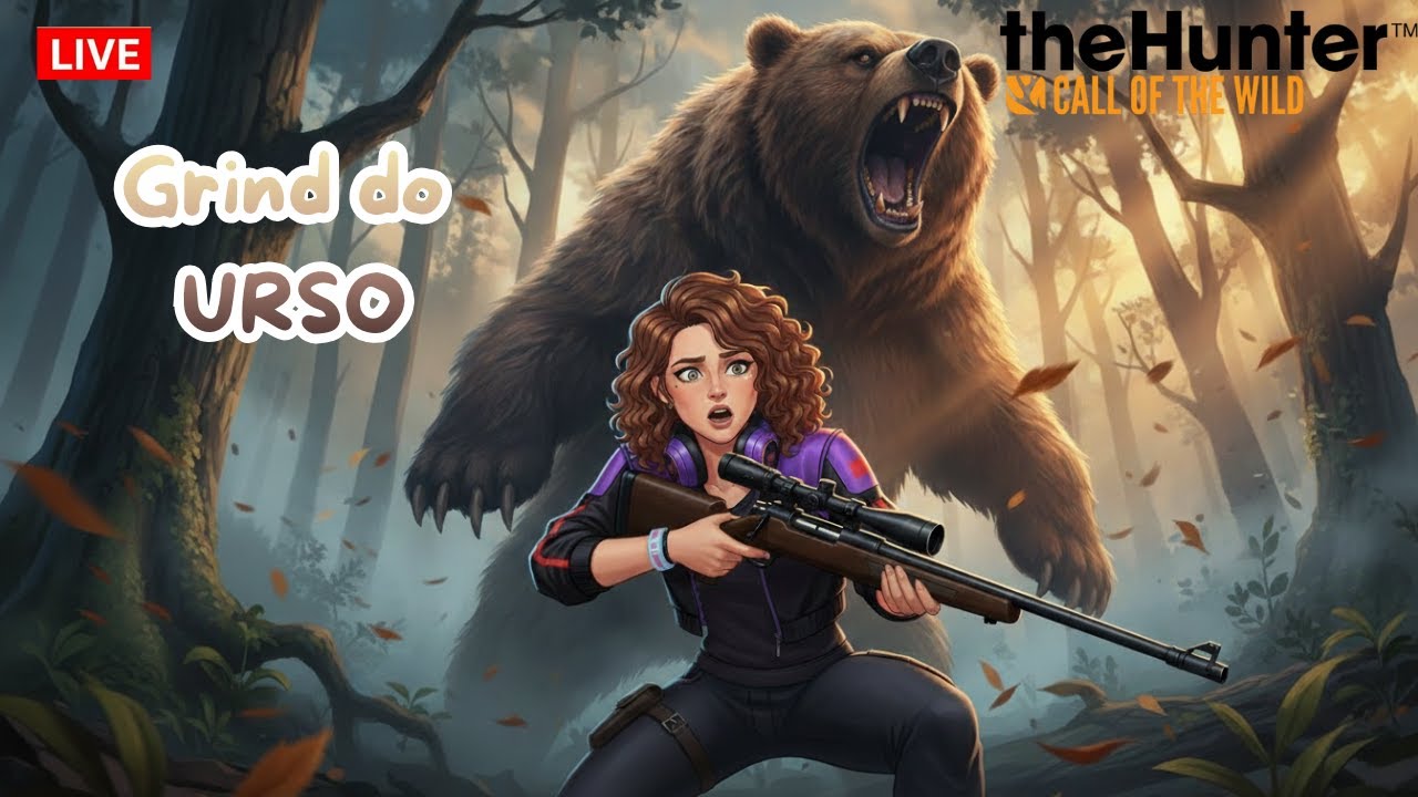 🔴 AO VIVO | Grind do urso - Iniciante 🦌 The Hunter: Call of the Wild