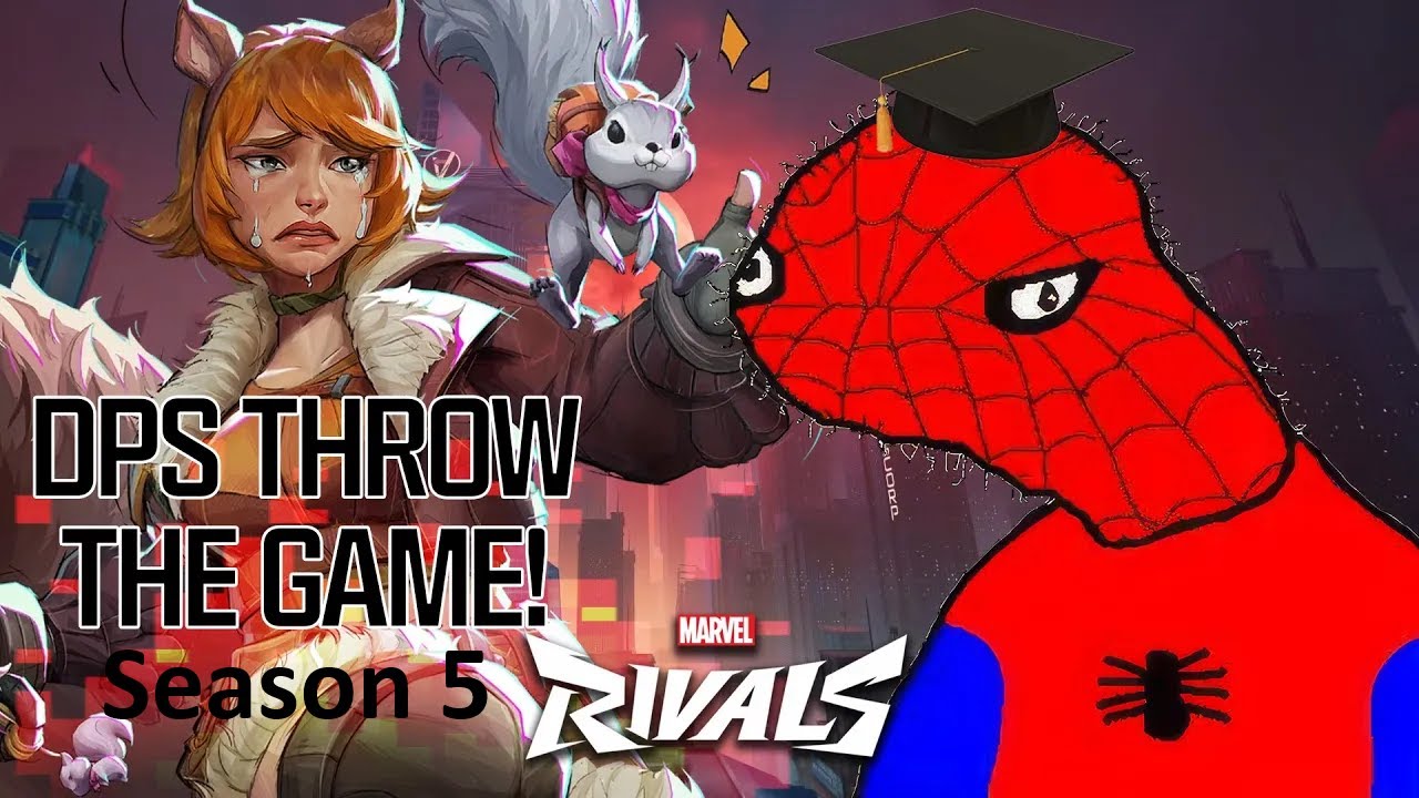 Ragebait Spider-Man Makes DPS THROW THE GAME
