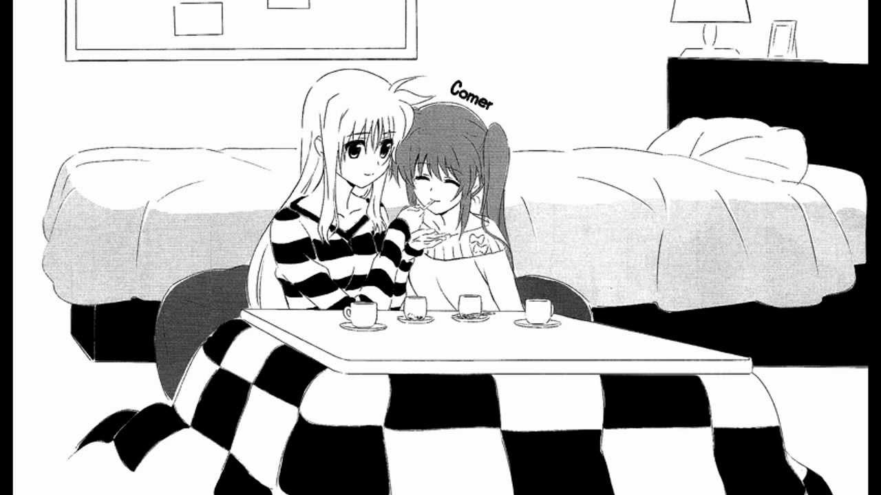 【NanoFate】 Doujinshi - Kissing your cheek『Español』