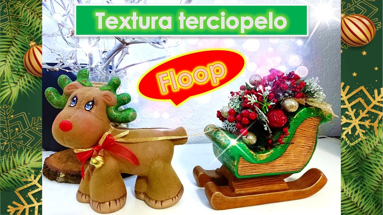 Cómo aplicar Floop o Terciopelo en Cerámica/Textura terciopelo en polvo/Decorando con Yaz