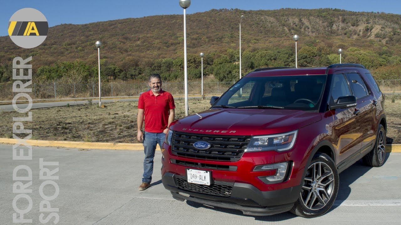Ford Explorer Sport - Rápida, equipada, segura y también para 7 personas.