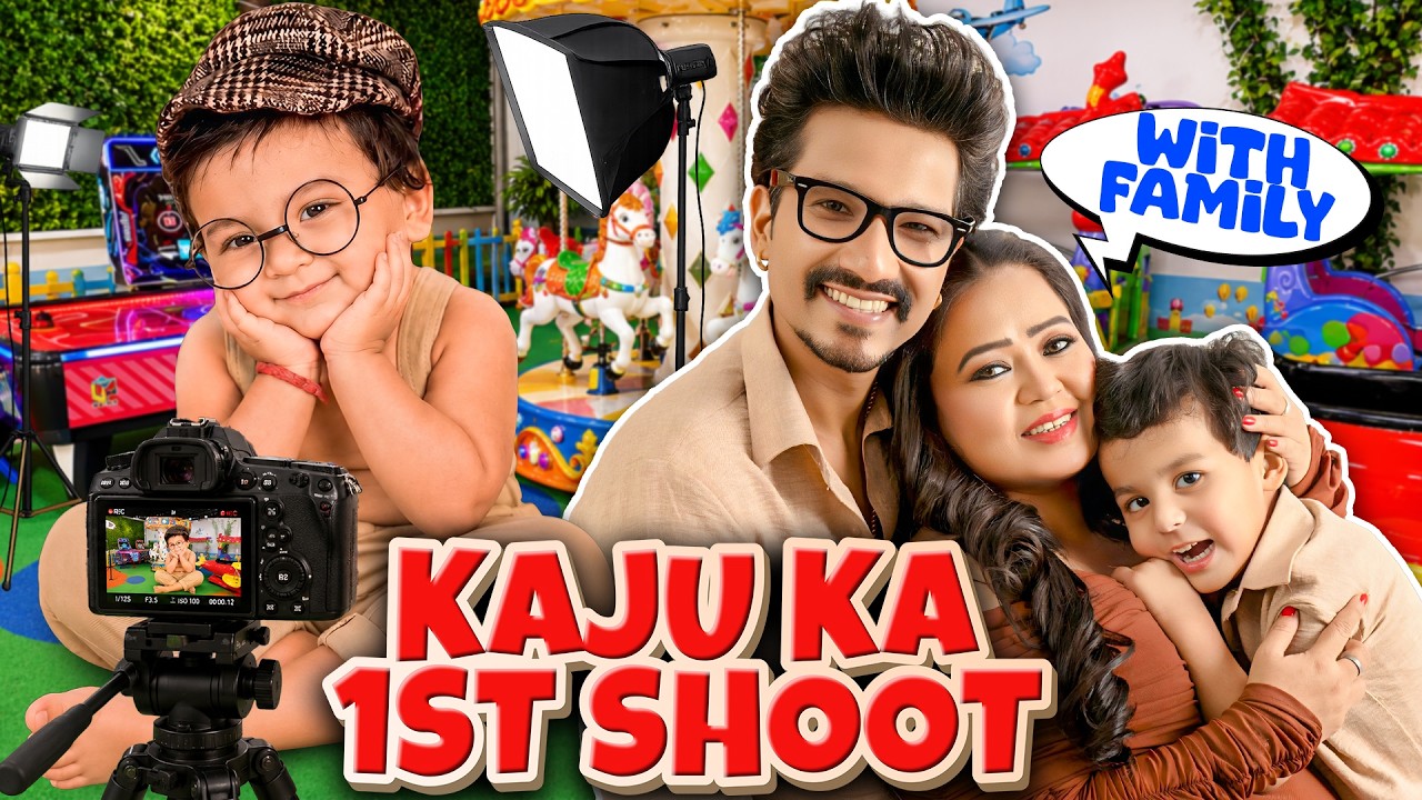 Humare Sath Kaju Ka Hua Pehla Shoot 🎥 | Bharti Singh | Harssh Limbachiyaa | Golla | Yash