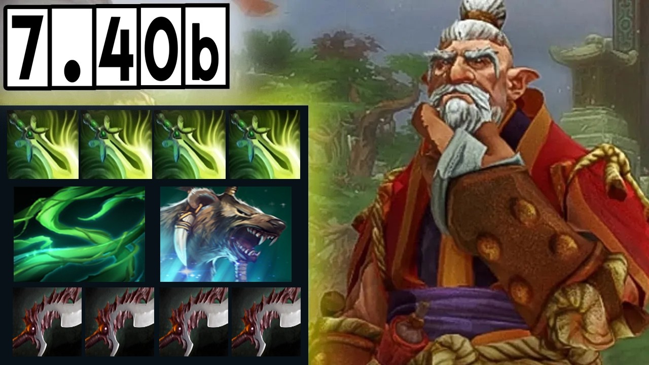 Lone Druid - Easy Line Easy Game?  [Full Match Gameplay Dota 2] 7.40b
